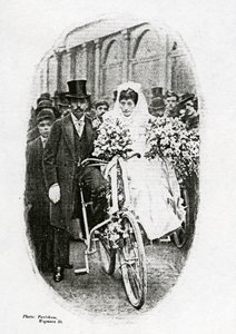 Una boda en bicicleta de English Photographer